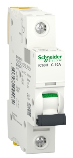 Автоматический выключатель Schneider Electric A9F89110 iC60H 1P 10A C - 1