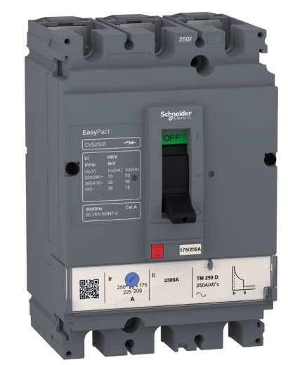 Автоматичний вимикач Schneider Electric LV516333 3P3D 36кА 160А - 1