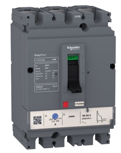 Автоматический выключатель Schneider Electric LV525303 3P3D 25кА 250А - 1