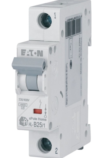 Автоматический выключатель Eaton HL-B25/1 25A - 1