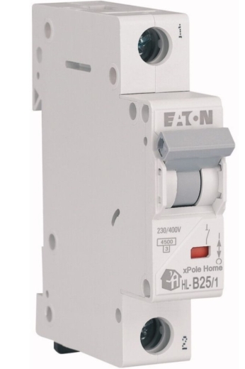 Автоматический выключатель Eaton HL-B25/1 25A - 2
