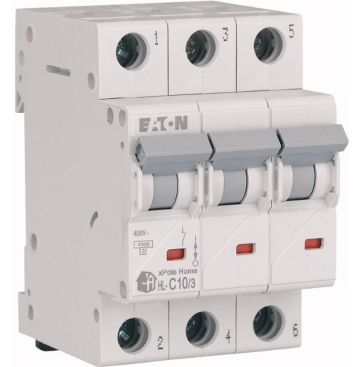 Автоматичний вимикач Eaton HL-C10/3 10A - 2