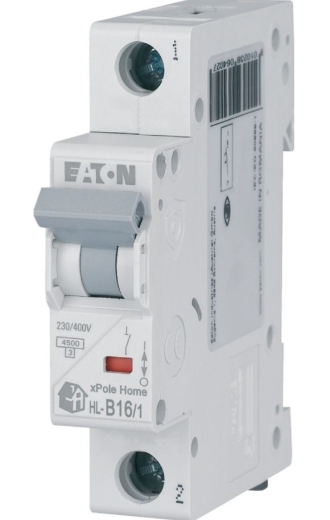 Автоматический выключатель Eaton HL-B16/1 16A - 1
