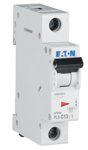 Автовыключатель Eaton PL6-C13/1 6кА 13A - 1