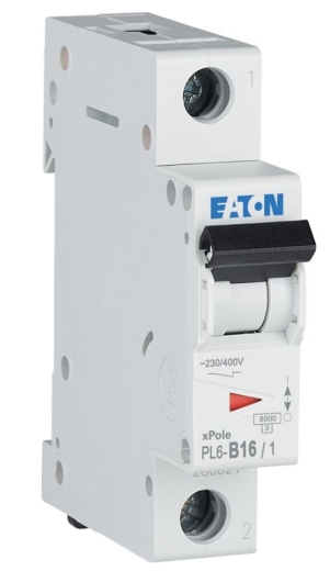 Автовимикач Eaton PL6-B16/1 6кА 16A - 1