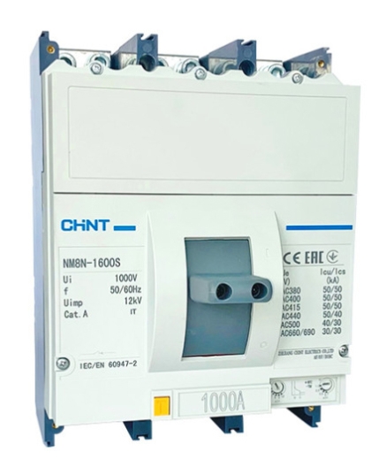 Корпусний автоматичний вимикач Chint NM8N-1600S TM 1000 3P - 1