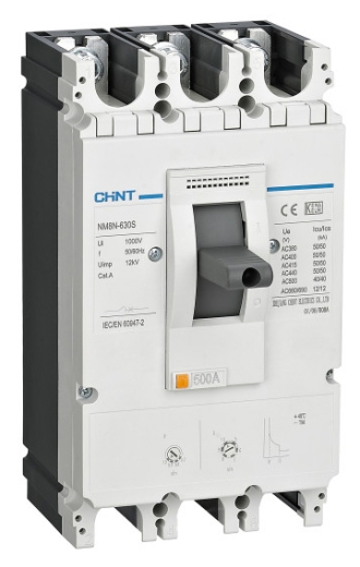 Корпусний автоматичний вимикач Chint NM8N-800S TM 630 3P - 1