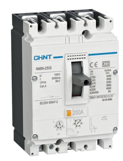 Корпусний автоматичний вимикач Chint NM8N-250S TM 200 3P - 1