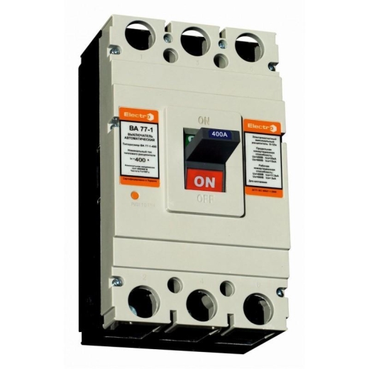 Автоматический выключатель ElectrO VA77400300 ВА77-1-400 3Р 300А 50кА 400В - 1