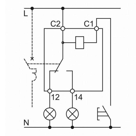 Независимый расцепитель ElectrO 6125NR2 НР-2 до ВА63-100 6кА - 2