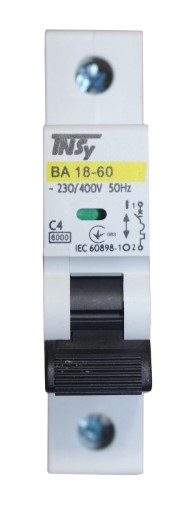 Автоматический выключатель TNSy ВА18-60 1Р 4А 6кА C (TNSy5504715) - 3