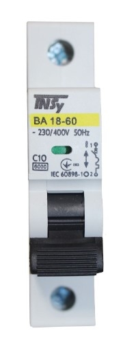 Автоматичний вимикач TNSy ВА18-60 1Р 10А 6кА C (TNSy5504718) - 3