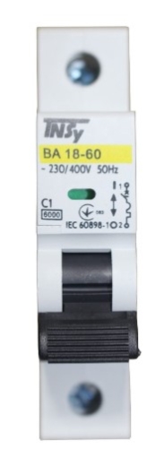 Автоматический выключатель TNSy ВА18-60 1Р 1А 6кА C (TNSy5504710) - 1