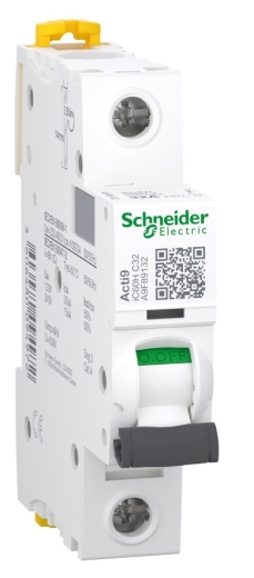 Автоматический выключатель Schneider Electric A9F89132 iC60H 1P 32A C - 1