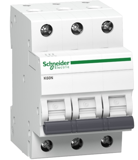 Автоматический выключатель Schneider Electric K60N 3P 10A B 6кA (A9K01310) - 1