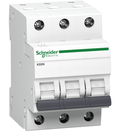 Автоматичний вимикач Schneider Electric K60N 3P 25A B 6кA (A9K01325) - 1