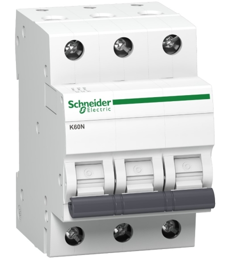 Автоматичний вимикач Schneider Electric K60N 3P 50A B 6кA (A9K01350) - 1