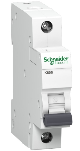 Автоматичний вимикач Schneider Electric K60N 1P 6A C 6кA (A9K02106) - 1