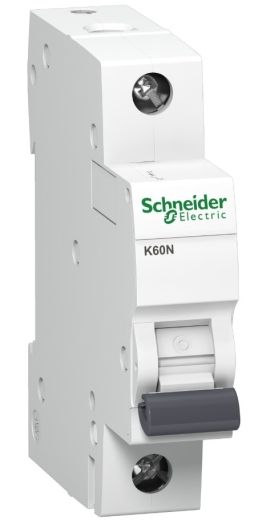 Автоматичний вимикач Schneider Electric K60N 1P 25A C 6кA (A9K02125) - 1