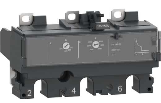 Розчіплювач Schneider Electric C253TM200D для COMPACT NSX250 3P 200A TMD DC - 1