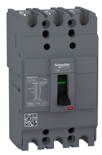 Автоматичний вимикач Schneider Electric EASYPACT EZC100N3050 3P 15кА 50А - 1