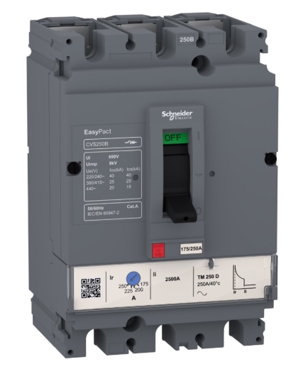 Автоматический выключатель Schneider Electric LV510305 CVS100B TM63D 3P3D - 1