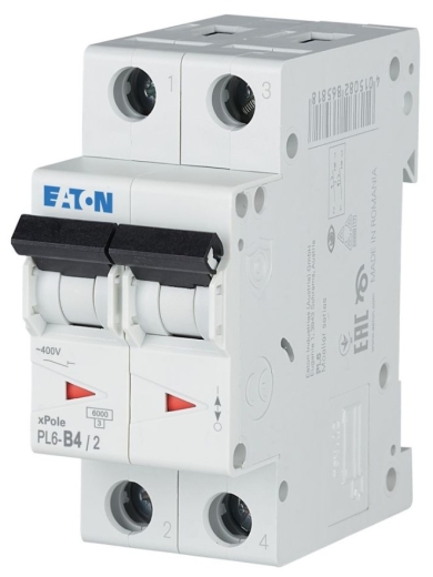 Автомат электропитания Eaton PL6-B4/2 - 1