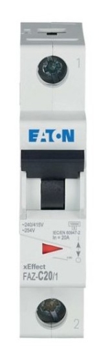 Автоматичний вимикач Eaton (Moeller) FAZ-C20/1 - 1