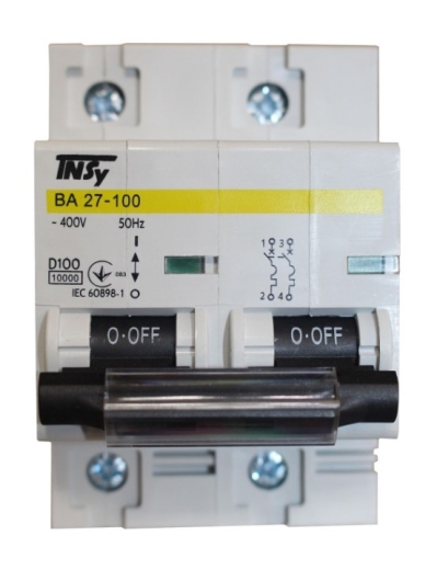 Автоматический выключатель TNSy ВА27-100 2Р 100А 10кА D (TNSy5504895) - 3
