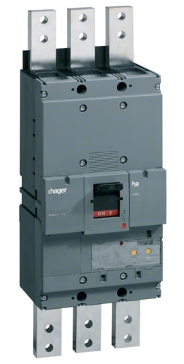 Вступний автомат Hager h1600, In=1250А, 3п, 70kA, LSI - 1