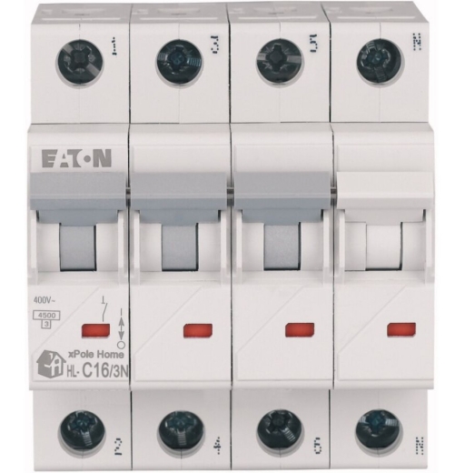 Автоматический выключатель Eaton Moeller HL-C16/3N - 2