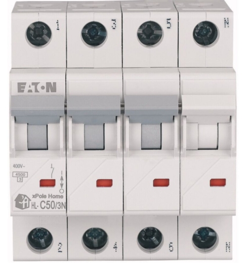 Автоматический выключатель Eaton Moeller HL-C50/3N - 2