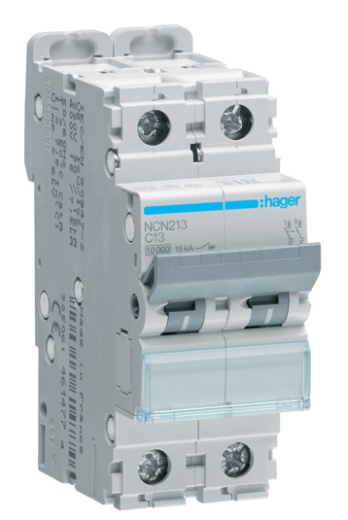 Электро-автомат NCN213 (2р,С,13А) Hager - 1