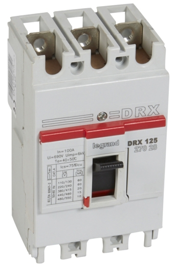 Автовимикач DRX125 50A 3п 20кА, Legrand - 1