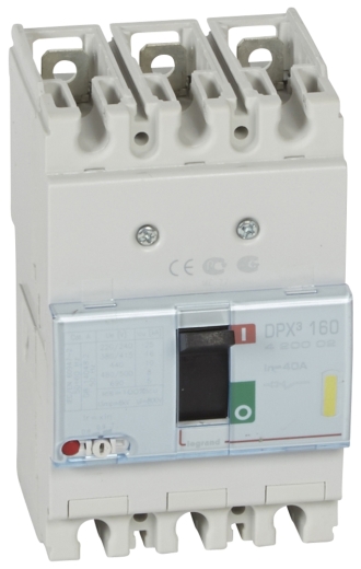 Автоматичний вимикач DPX³ 160 3п 40А 16кА, Legrand - 1