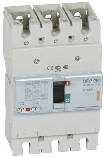 Автовыключатель DPX³ 250 3п 250А 25кА, Legrand - 1