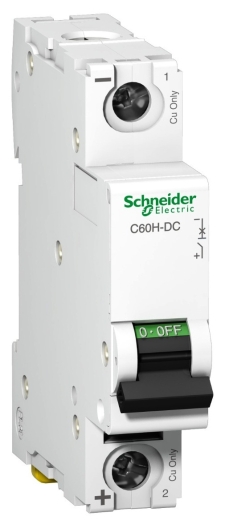 Автоматичний вимикач Shneider Electric A9N61501 250В DC 1А - 1