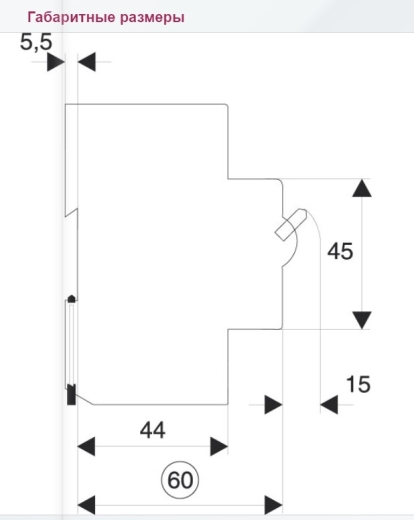 Незалежний розчіплювач ETI 002159311 DA ETIMAT 10 DC 48V - 3