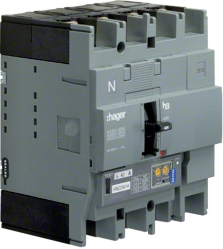 Автоматический выключатель Hager HNC041H h250 In=40А 4P 50кА LSI - 1