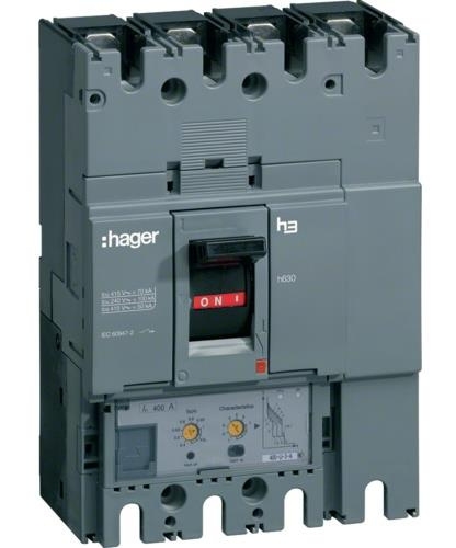 Автоматический выключатель Hager HND401H h630 In=400А 4P 50кА LSI - 1