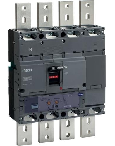 Автоматический выключатель Hager HNE971H h1000 In=1000А 4P 50кА LSI - 1