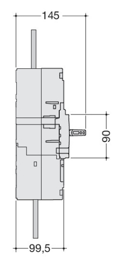 Автоматический выключатель Hager HNE971H h1000 In=1000А 4P 50кА LSI - 2