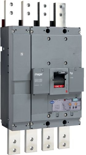 Автоматичний вимикач Hager HNF991H h1600 In=1600А 4P 50кА LSI - 1