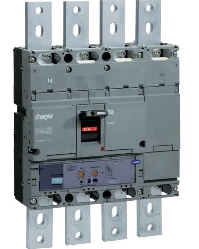 Автоматичний вимикач Hager HNE801H h1000 In=800А 4P 50кА LSI - 1