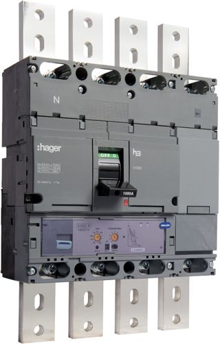 Автоматичний вимикач Hager HEE971H h1000 In=1000А 4P 70кА LSI - 1