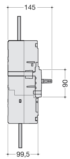 Автоматический выключатель Hager HEE970H h1000 In=1000А 3P 70кА LSI - 3