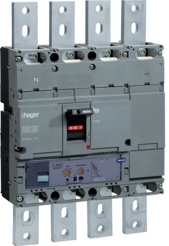 Автоматичний вимикач Hager HEE801H h1000 In=800А 4P 70кА LSI - 1