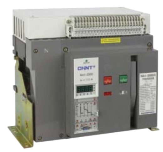 Повітряний автоматичний вимикач Chint NA1-3200X-2000M/3P MO-WD AC220/230 з електроприводом (101252) - 1