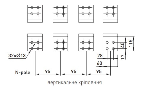 Воздушный автоматический выключатель E.Next e.industrial.acb.2000F.800 400В 3Р с мотор-приводом и РН (i081115) - 11