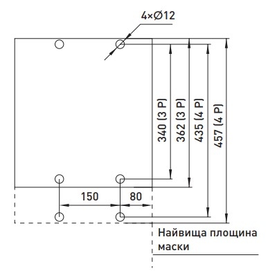 Воздушный автоматический выключатель E.Next e.industrial.acb.2000F.800 400В 3Р с мотор-приводом и РН (i081115) - 9